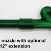 GoldiBox Dredge Nozzle with optional 12' extension