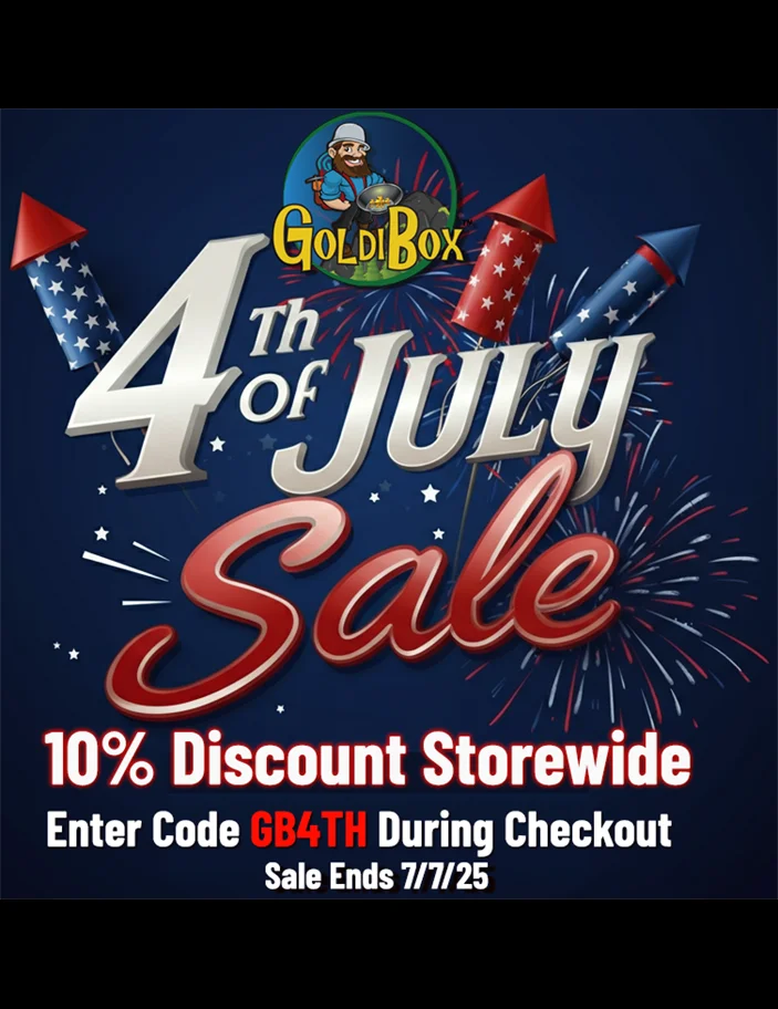 4th of July Sale with 10% off storewide using code GB4TH.